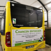 Der "JobCoaching-Bus" ist täglich für alle Berliner und ihre Besucher im Einsatz!